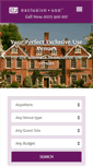 Mobile Screenshot of exclusiveuse.com
